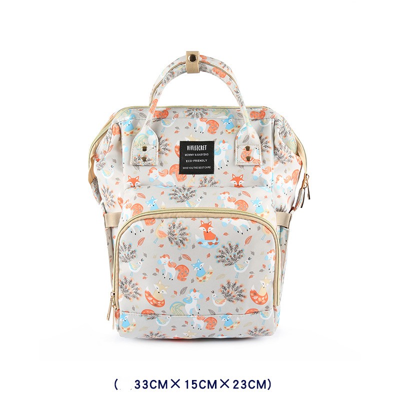 Spacious Waterproof Diaper Backpack for Everyday Parenting