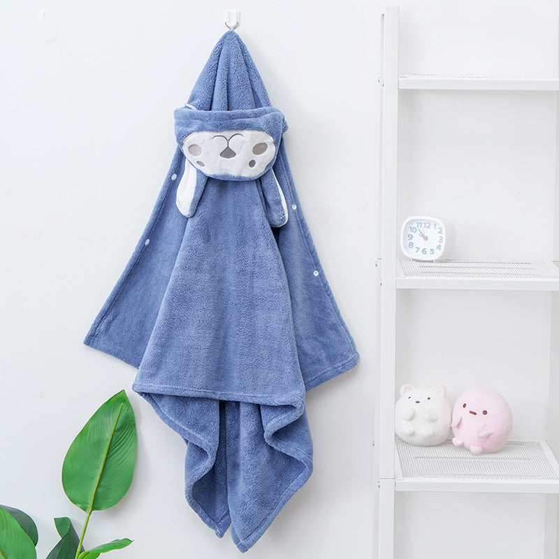 Cute Baby Bath Towel Gentle Cozy Everyday Comfort