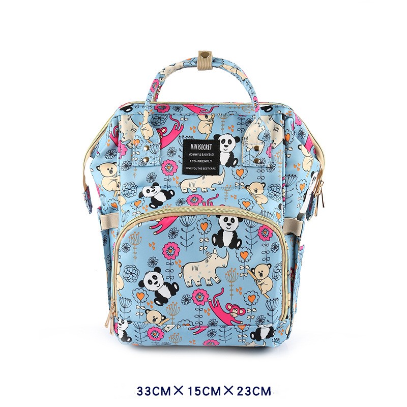 Spacious Waterproof Diaper Backpack for Everyday Parenting