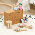 Wooden Baby Toy Set Encourage Learning Through Play
