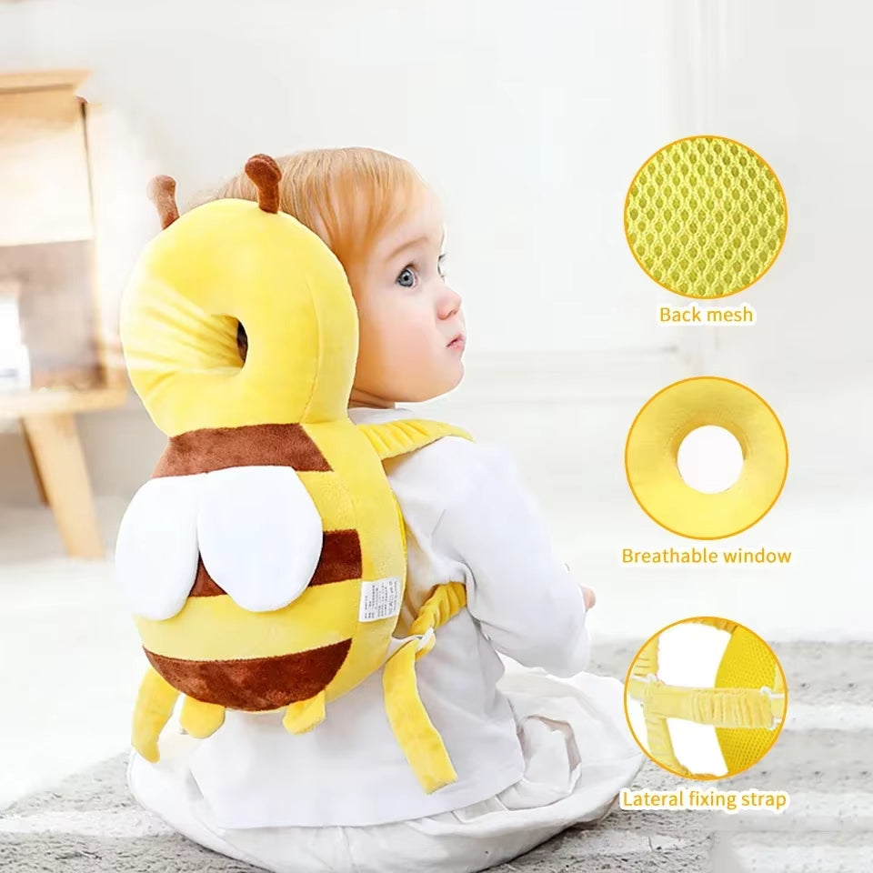 Cute Baby Head Protection Backpack Prevents Bumps and Falls