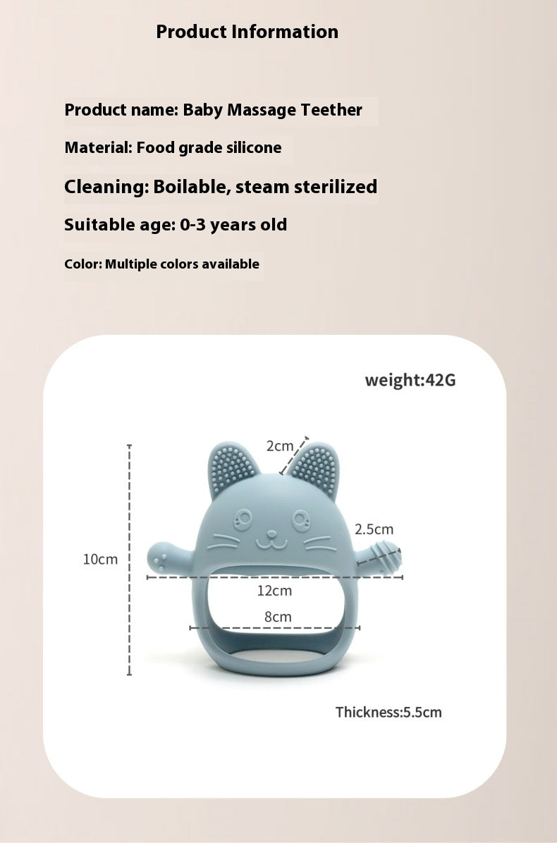 Easy Hold Baby Teething Toy Gentle Gum Relief