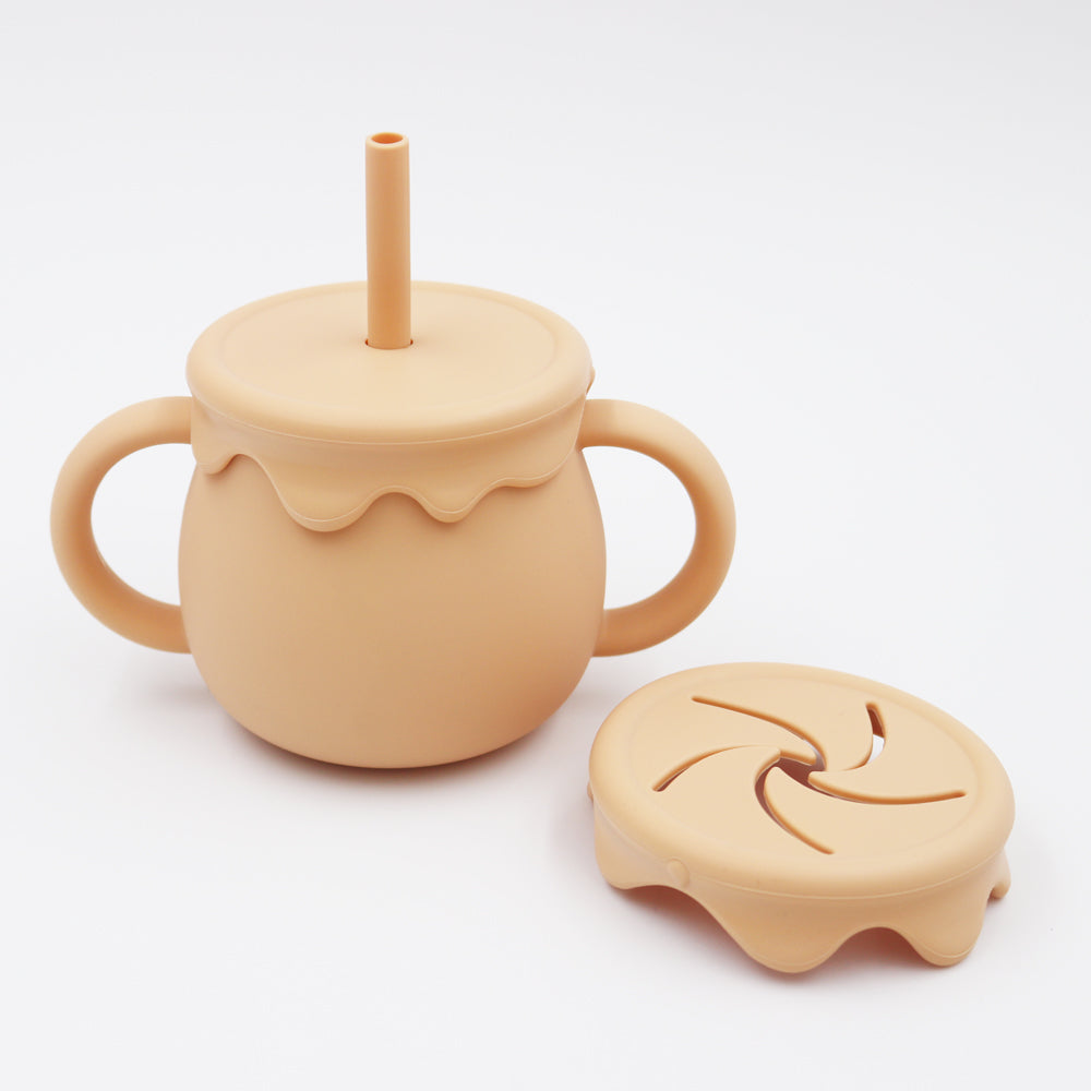 On-the-Go Cute Silicone Snack Cup for Toddlers