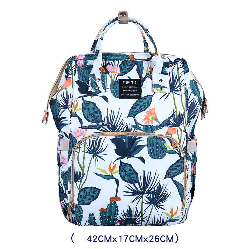 Spacious Waterproof Diaper Backpack for Everyday Parenting