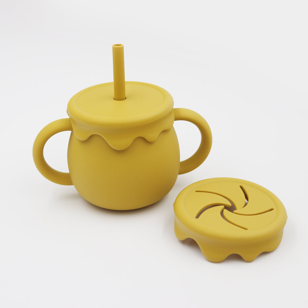 On-the-Go Cute Silicone Snack Cup for Toddlers