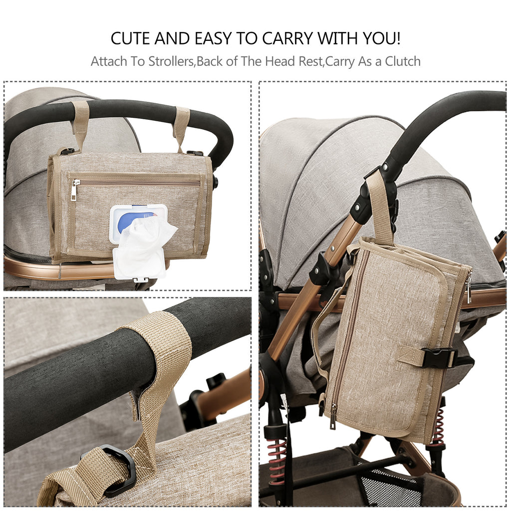 Travel-Friendly Baby Changing Pad Waterproof and Compact