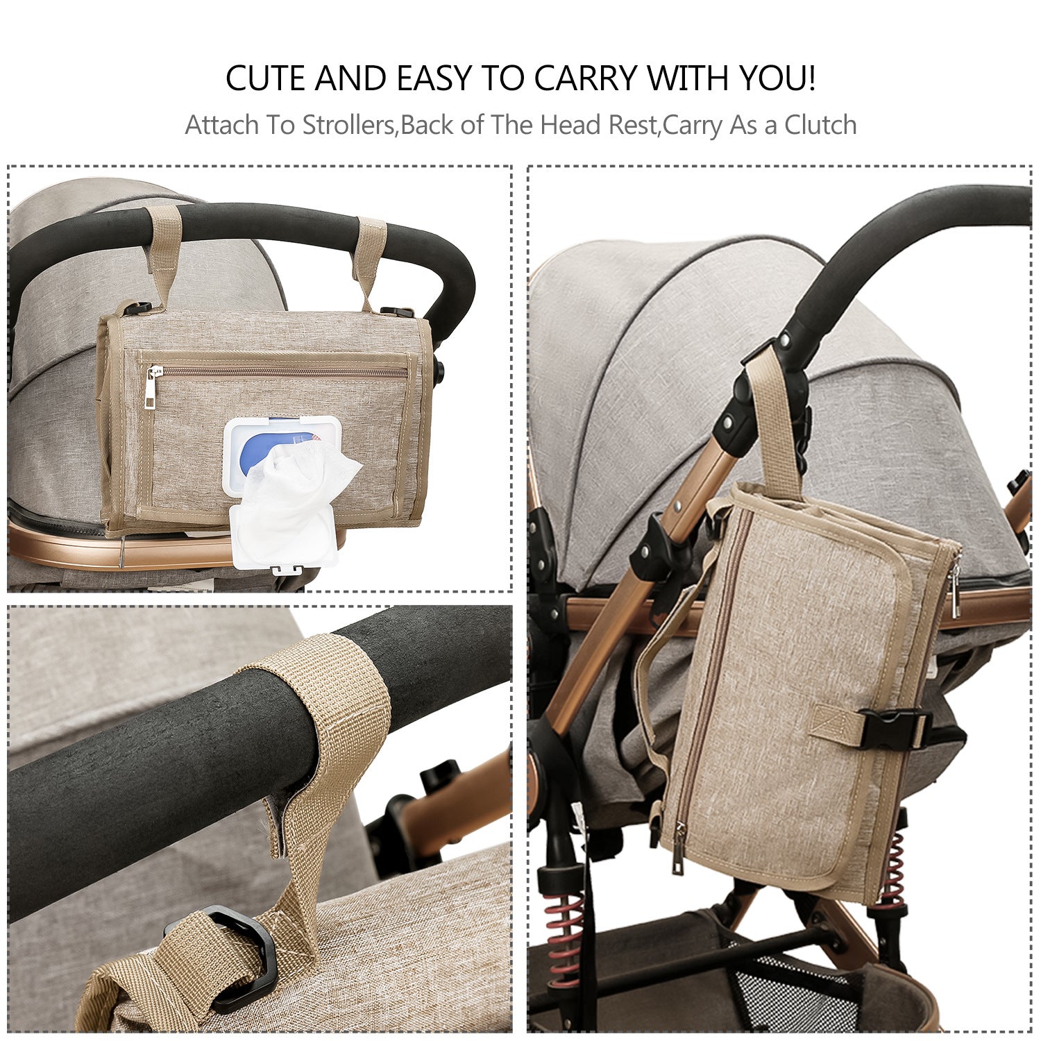 Travel-Friendly Baby Changing Pad Waterproof and Compact