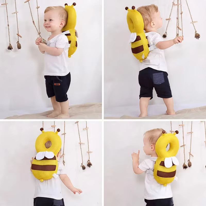Cute Baby Head Protection Backpack Prevents Bumps and Falls