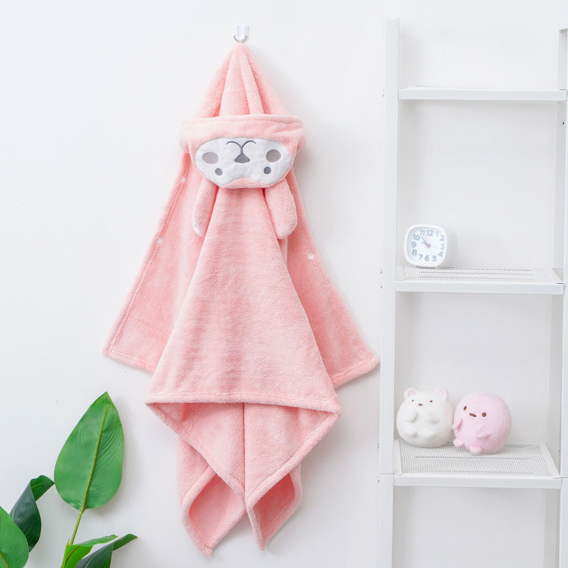 Cute Baby Bath Towel Gentle Cozy Everyday Comfort