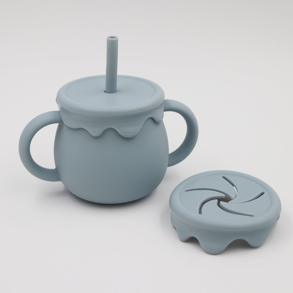 On-the-Go Cute Silicone Snack Cup for Toddlers