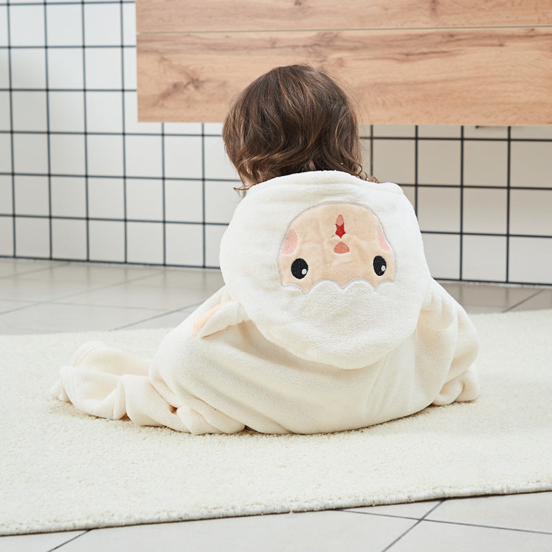 Cute Baby Bath Towel Gentle Cozy Everyday Comfort